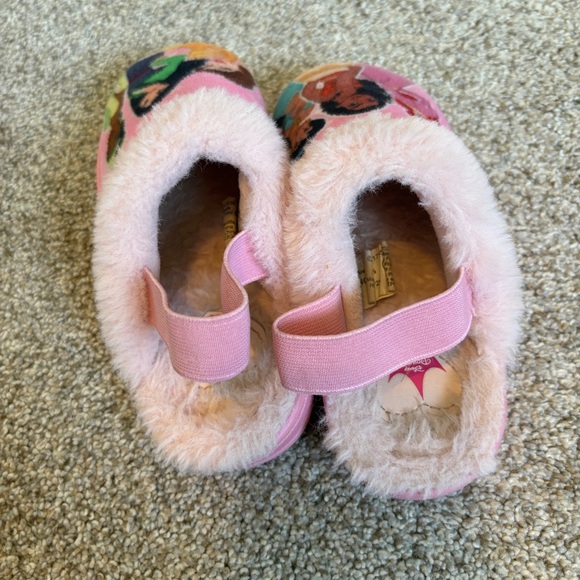 Disney Princess Toddler Girls Slippers, Sizes 9-10 Pink - Picture 6 of 6